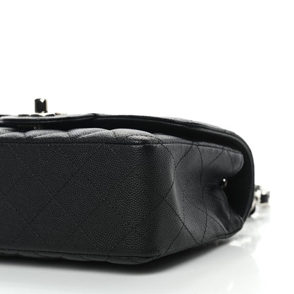 Chanel Caviar Quilted Mini Rectangular Flap Black 10 of 12