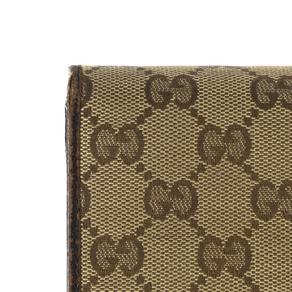 Gucci Monogram Continental Flap Wallet Brown 8 of 8