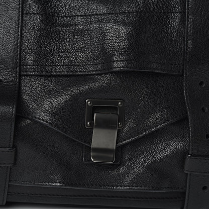 Proenza Schouler Lambskin PS1 Large Satchel Black 9 of 12