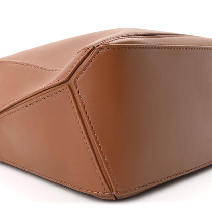 Loewe Satin Calfskin Small Puzzle Bag Pecan 8 of 9
