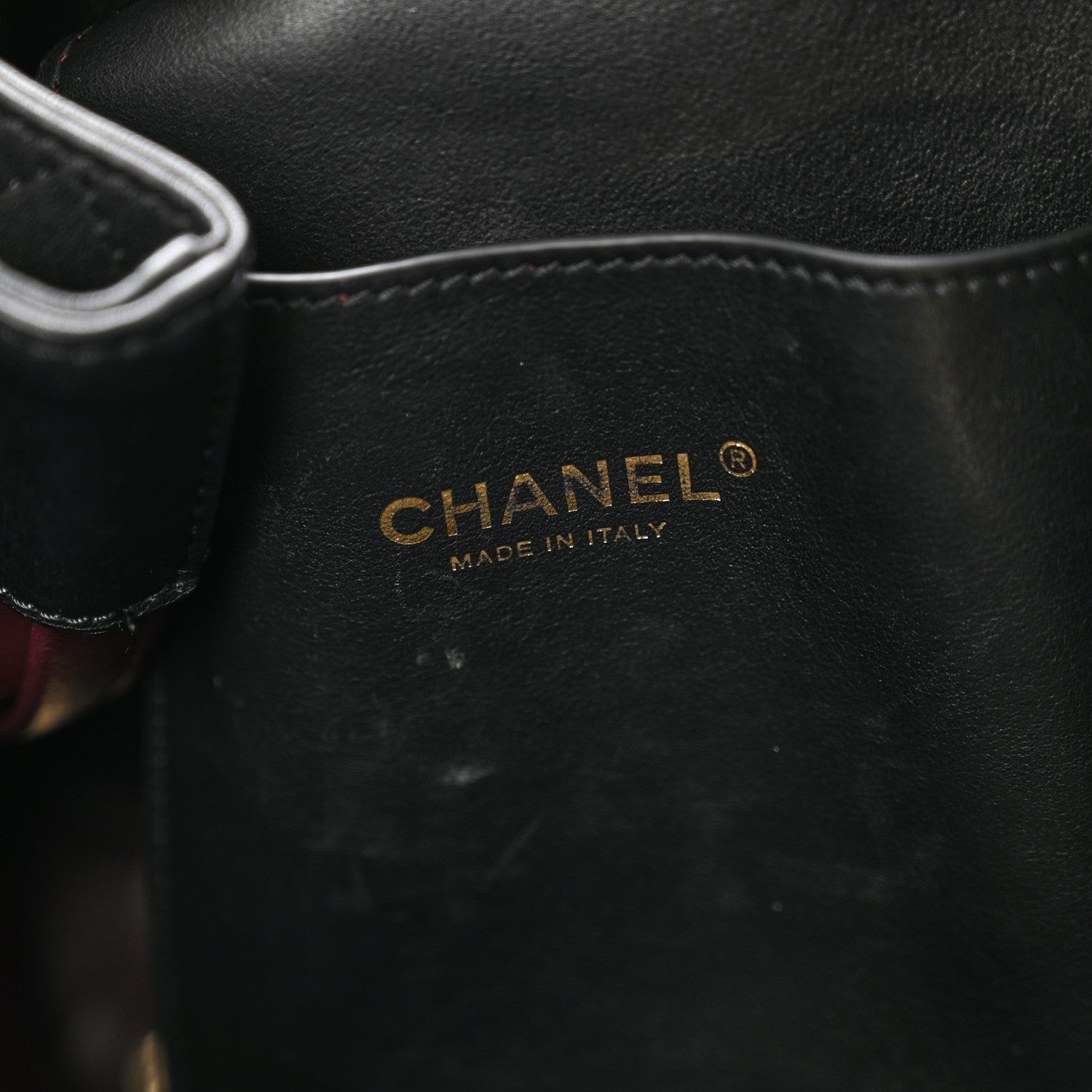 Chanel Calfskin Large Serial Shopper Tote Black 5 of 10