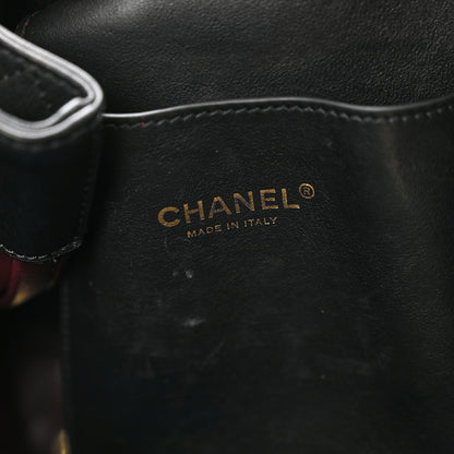 Chanel Calfskin Large Serial Shopper Tote Black 5 of 10