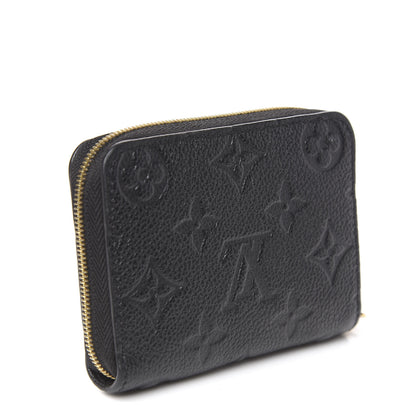 Louis Vuitton Empreinte Zippy Coin Purse Black 2 of 6