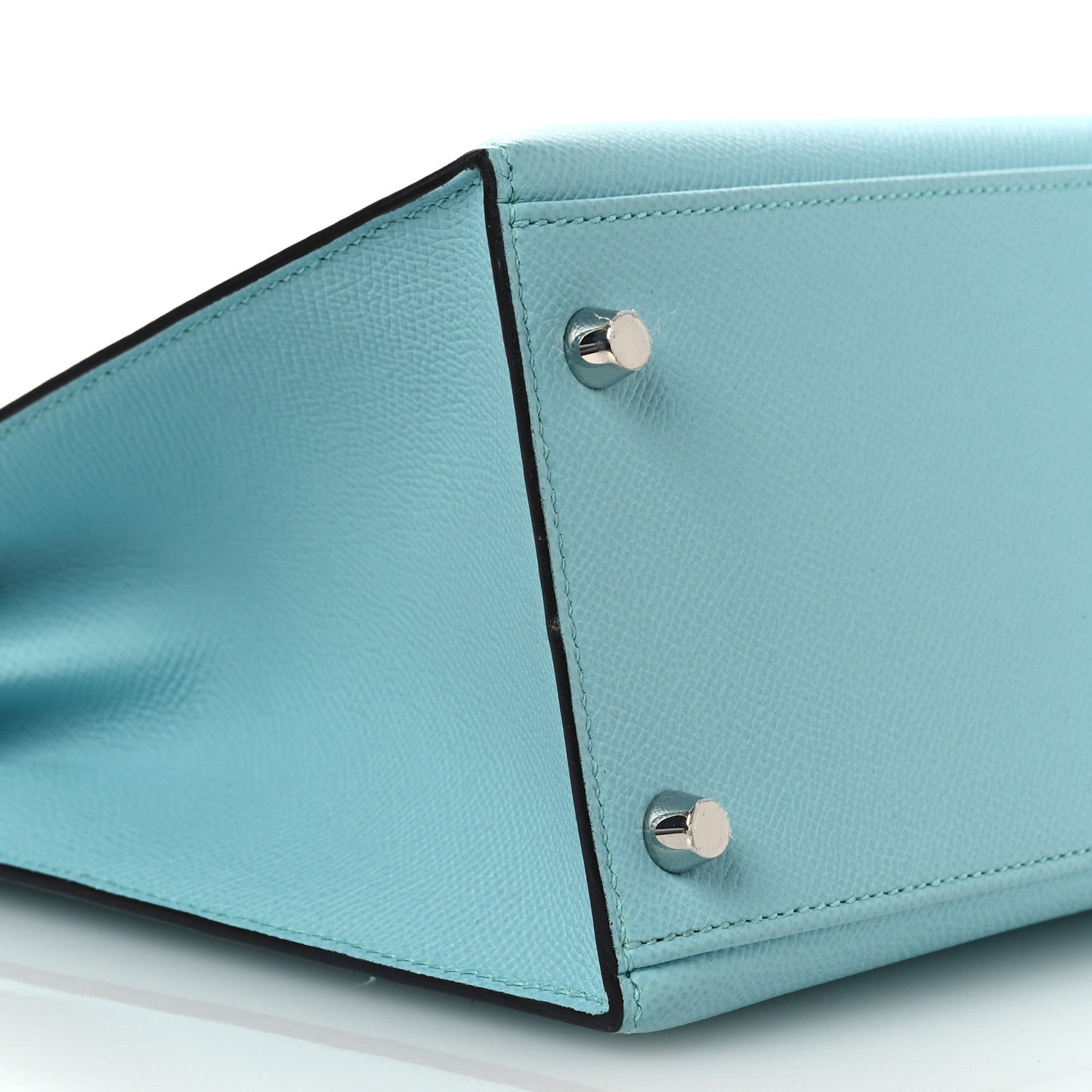 Hermes Epsom Kelly Sellier 28 Bleu Atoll 9 of 13