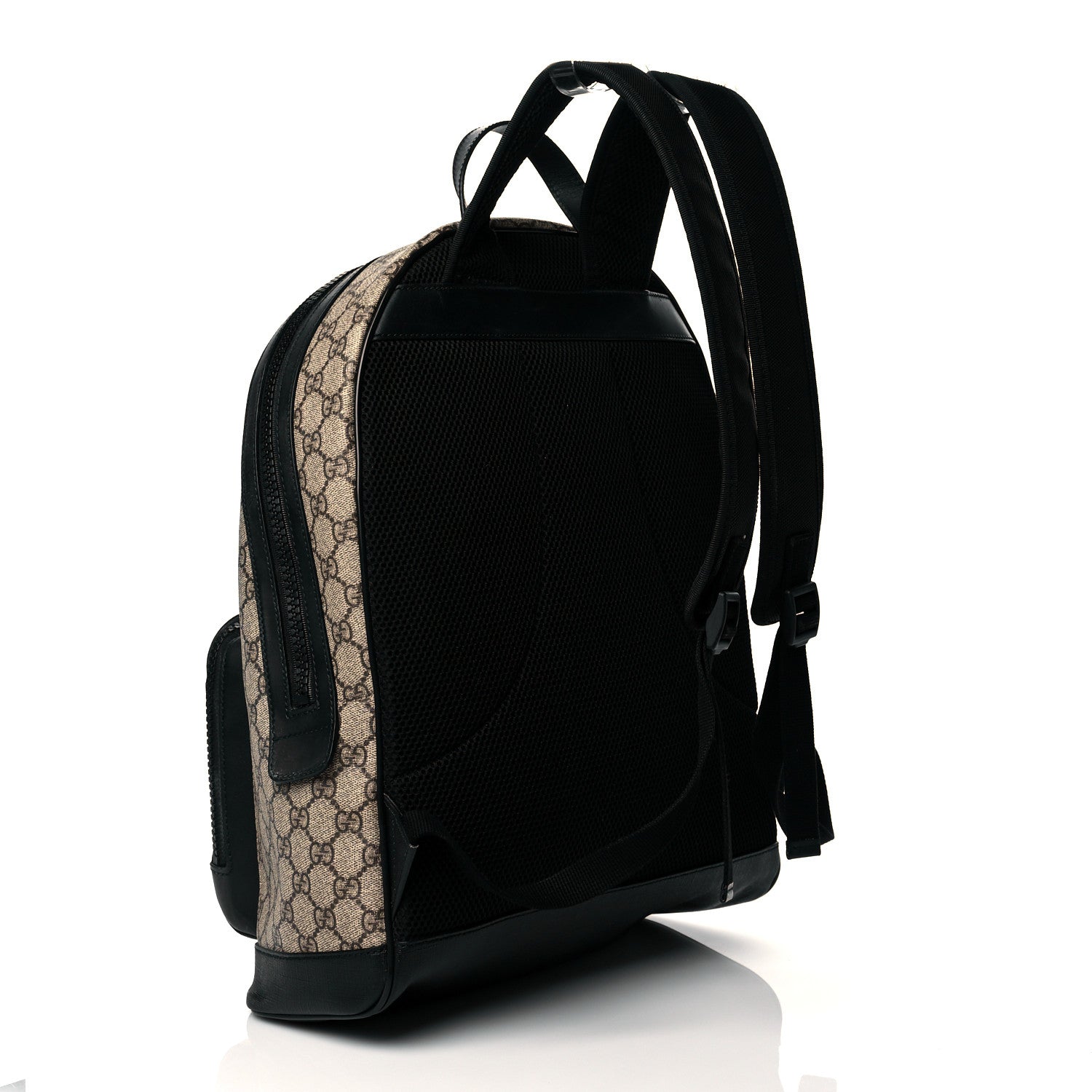 Gucci GG Supreme Monogram Medium Backpack Black 3 of 14