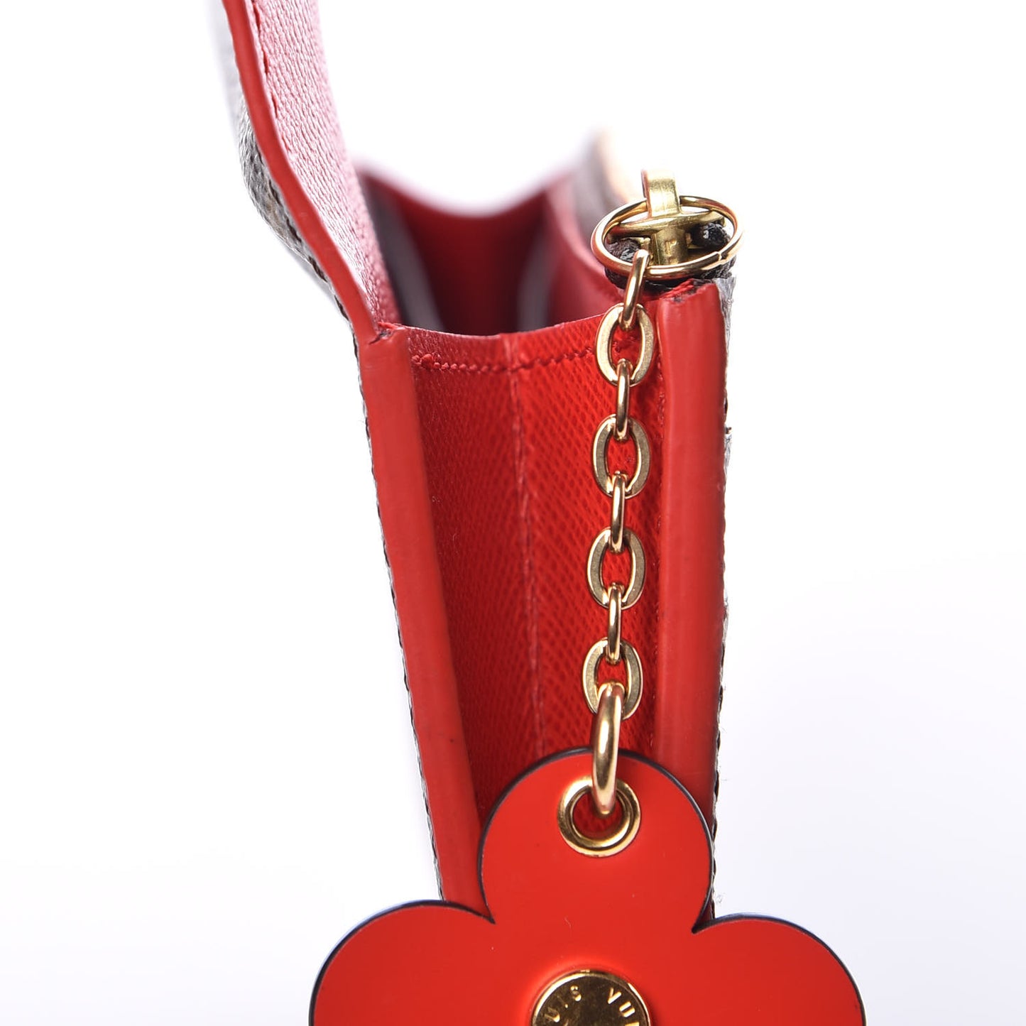 Monogram Bloom Flower Emilie Wallet Coquelicot
