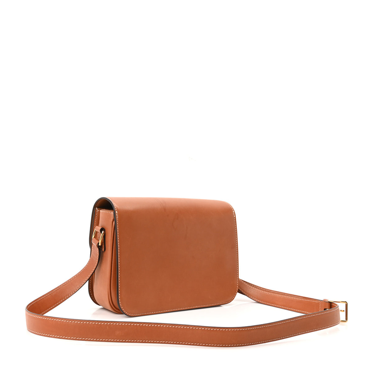 Natural Calfskin Medium Triomphe Tan