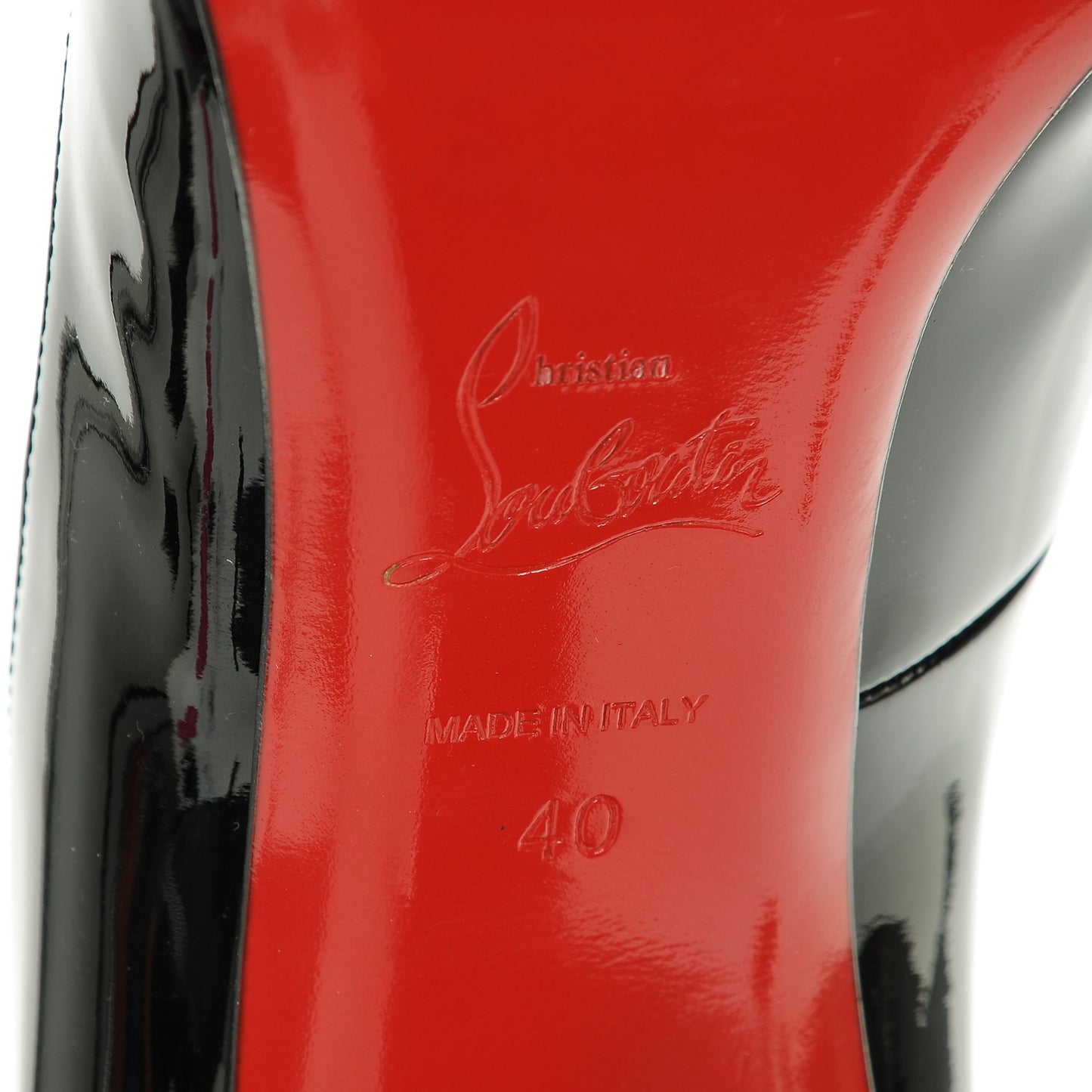 Patent Decollete 868 100 Pumps 40 Black
