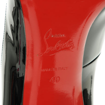 Christian Louboutin Patent Decollete 868 100 Pumps 40 Black 6 of 7