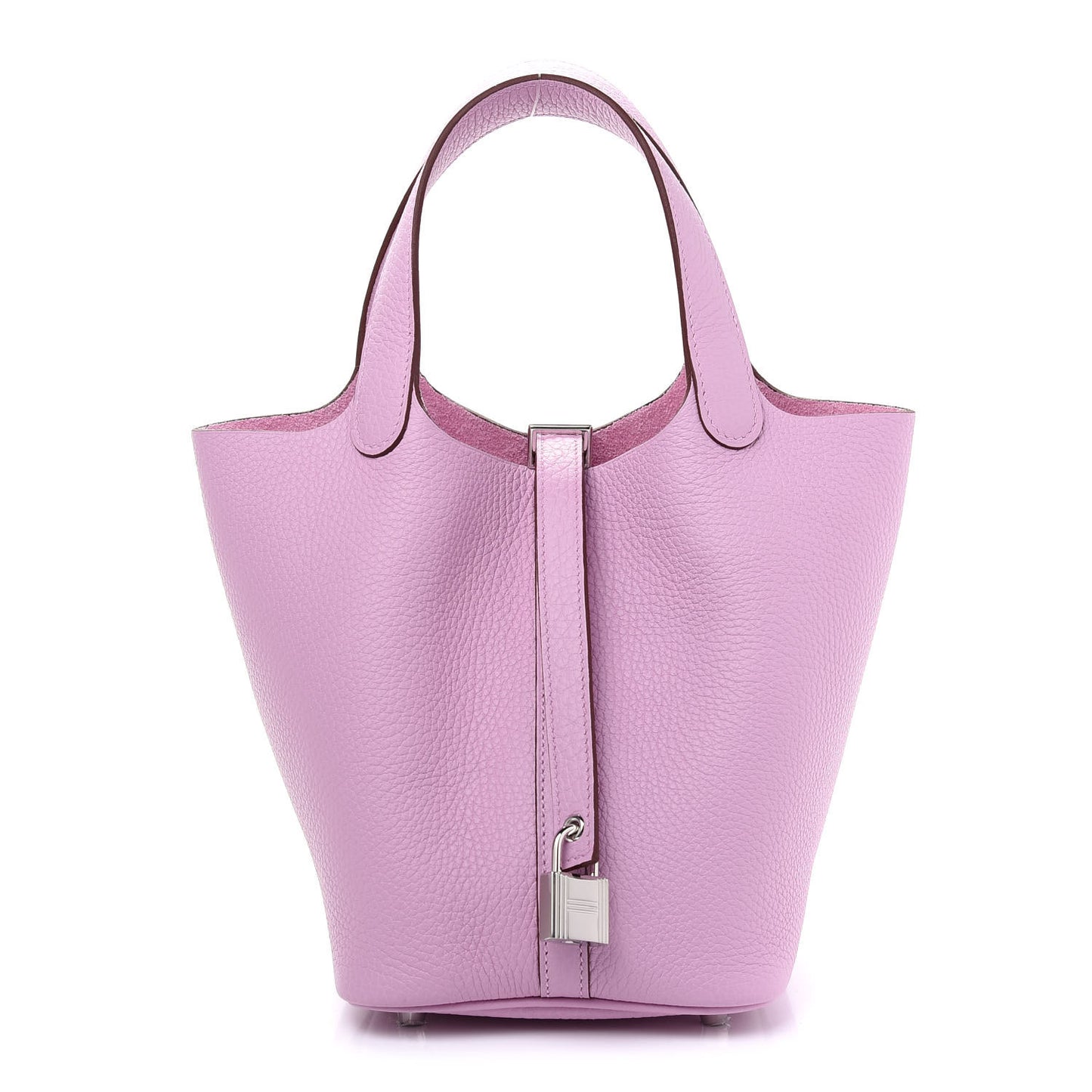 Taurillon Clemence Picotin Lock 18 PM Mauve Sylvestre