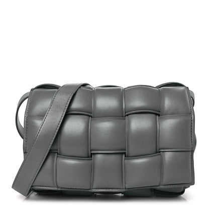 Bottega Veneta Nappa Maxi Intrecciato Padded Cassette Crossbody Bag Thunder 1 of 8