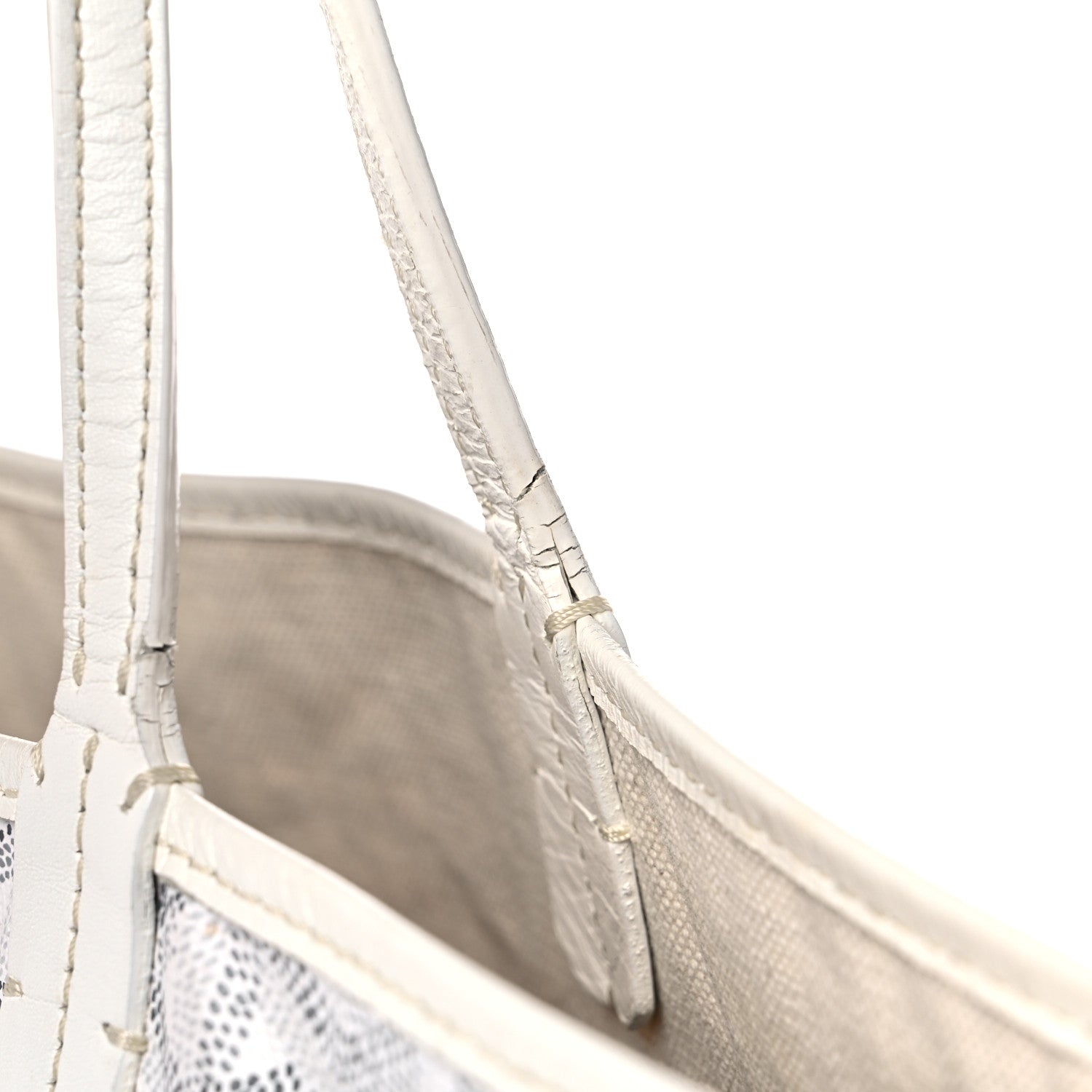 Goyard Goyardine Saint Louis PM White 17 of 18