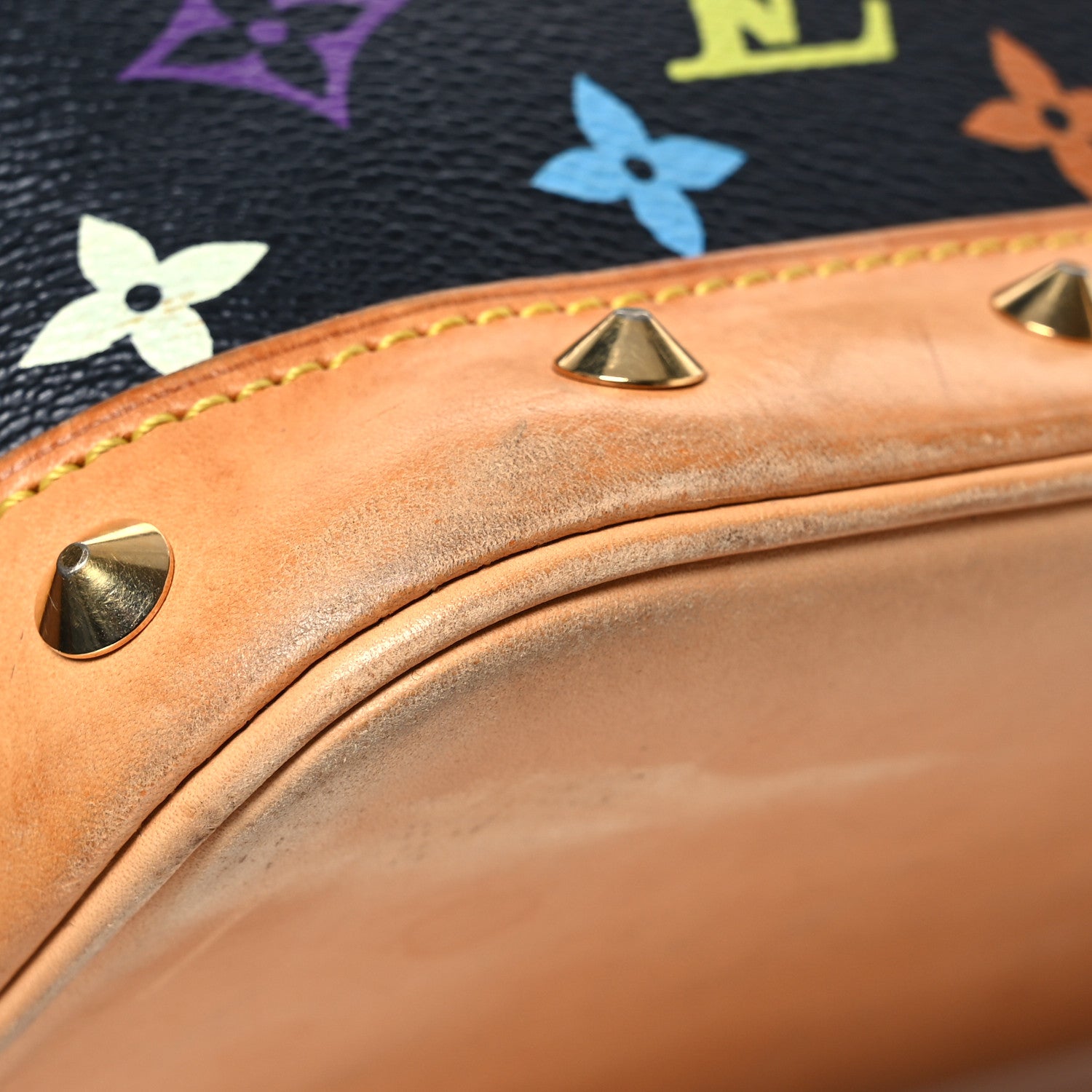 Louis Vuitton Monogram Multicolor Alma Black 13 of 15