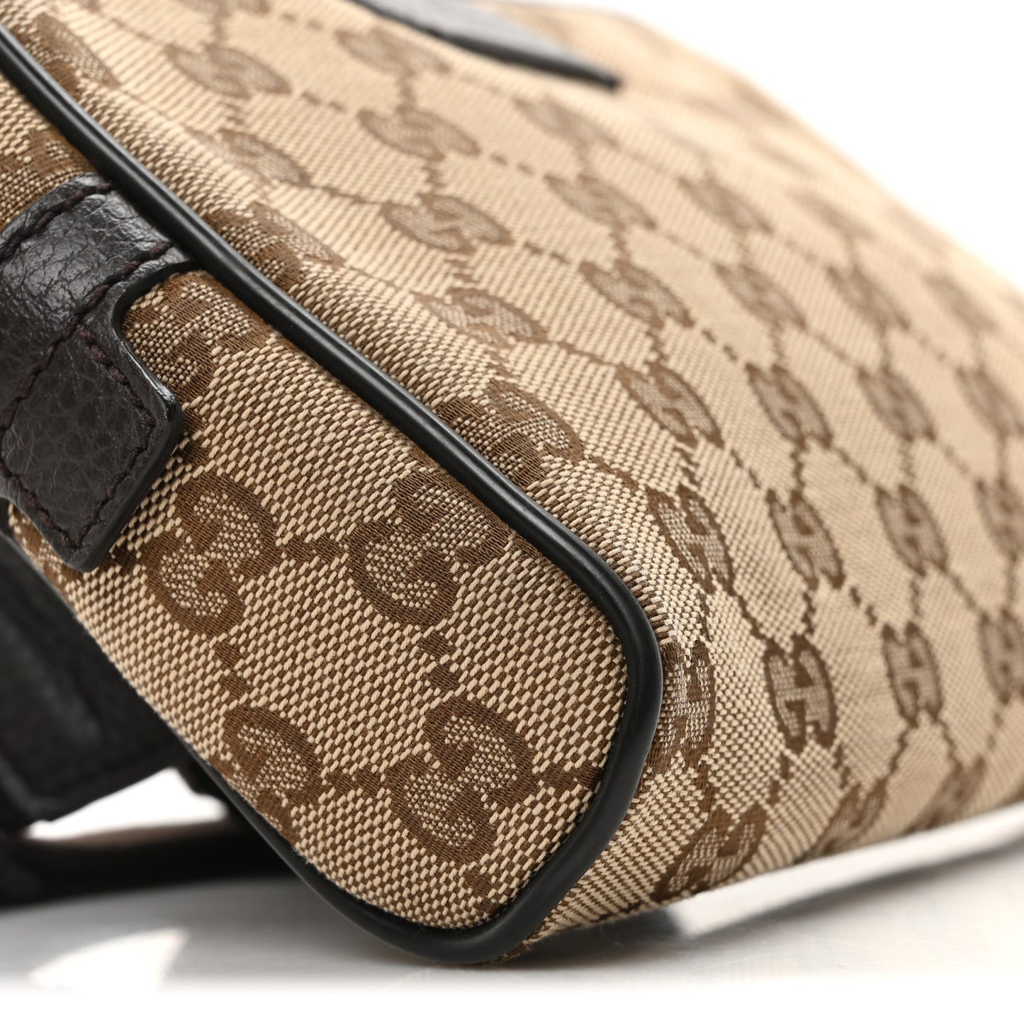 Monogram Belt Bag Dark Brown