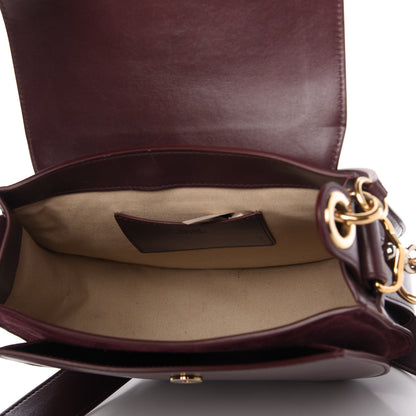 Chloe Calfskin Large Tess Bag Burnt Brown 5 of 12