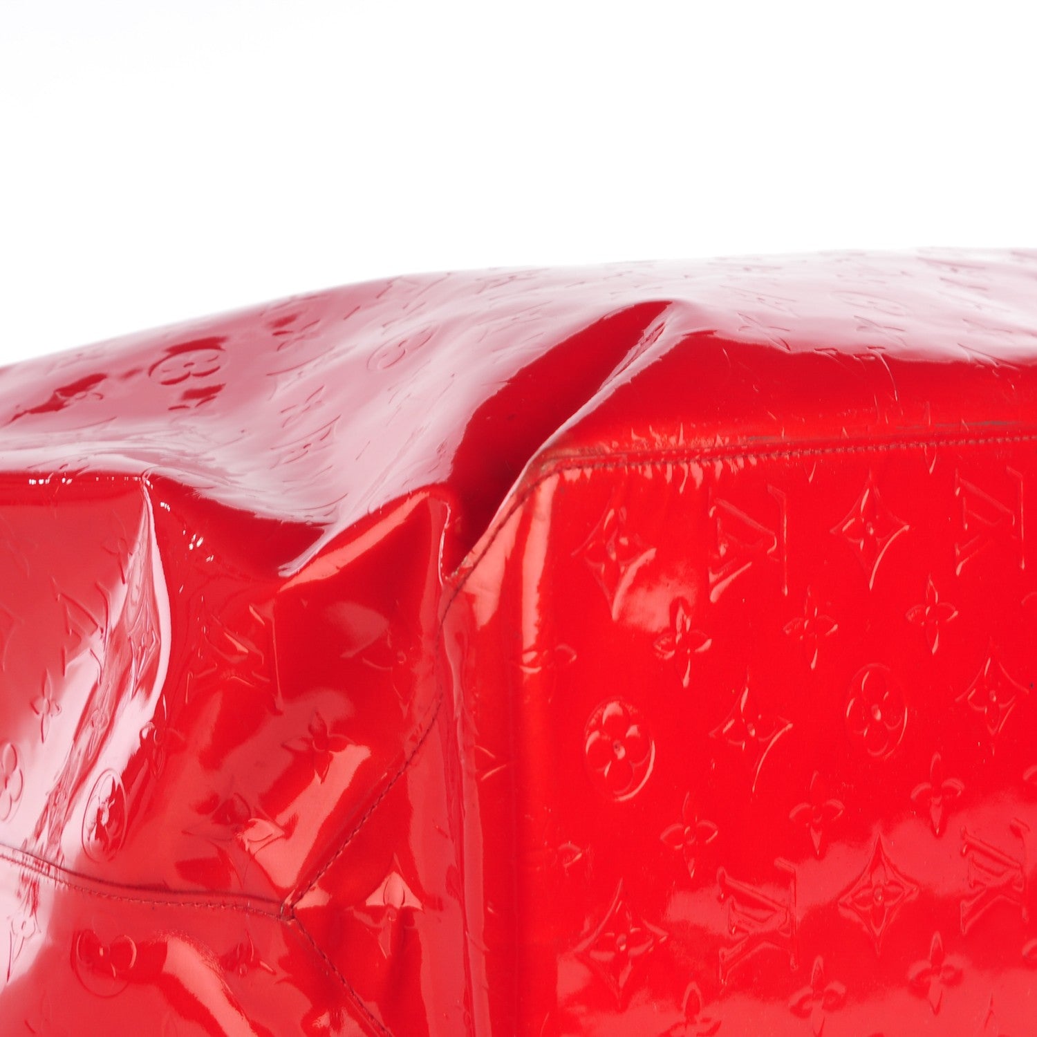 Louis Vuitton Vernis Reade GM Rouge 9 of 12