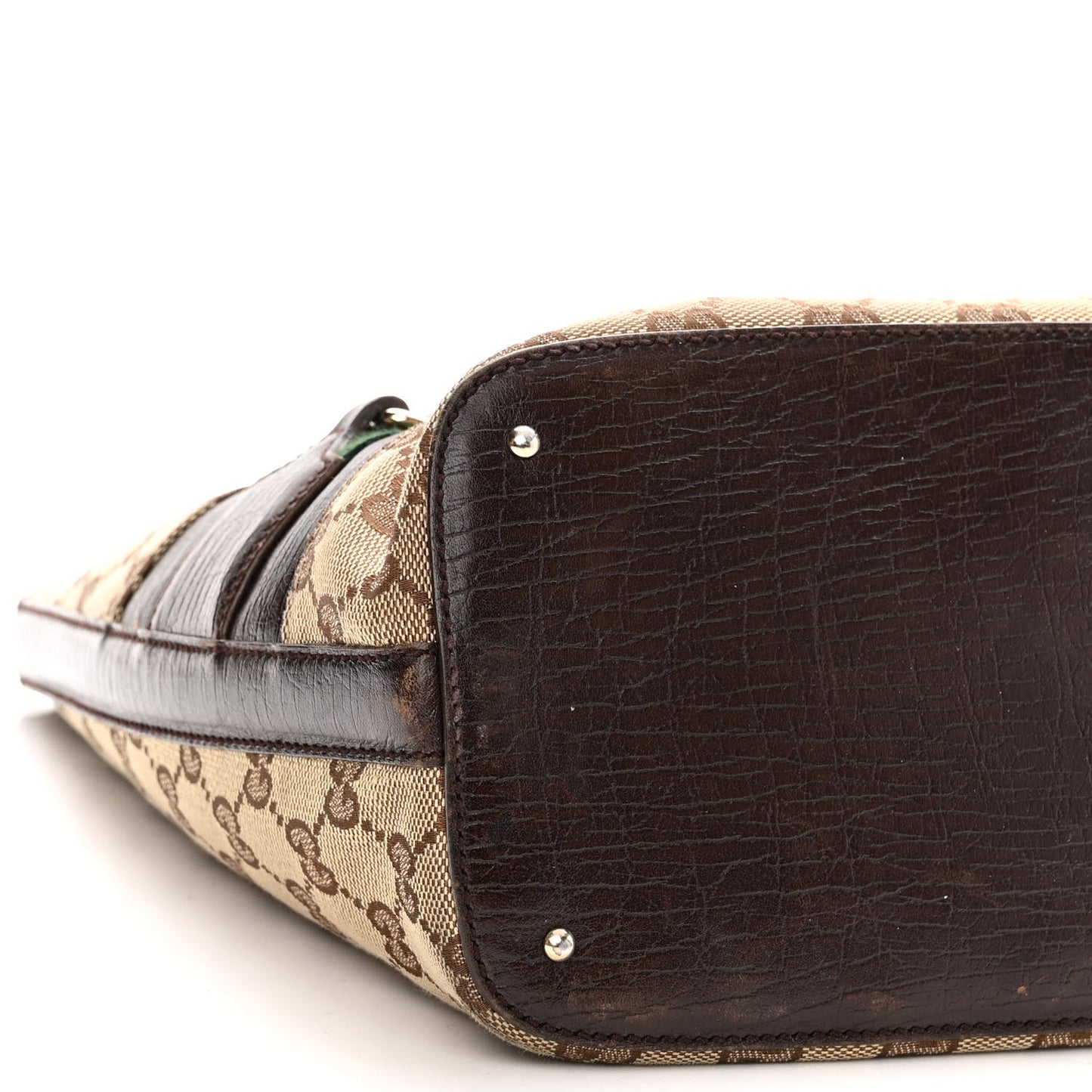 Monogram Medium Hasler Tote Dark Brown