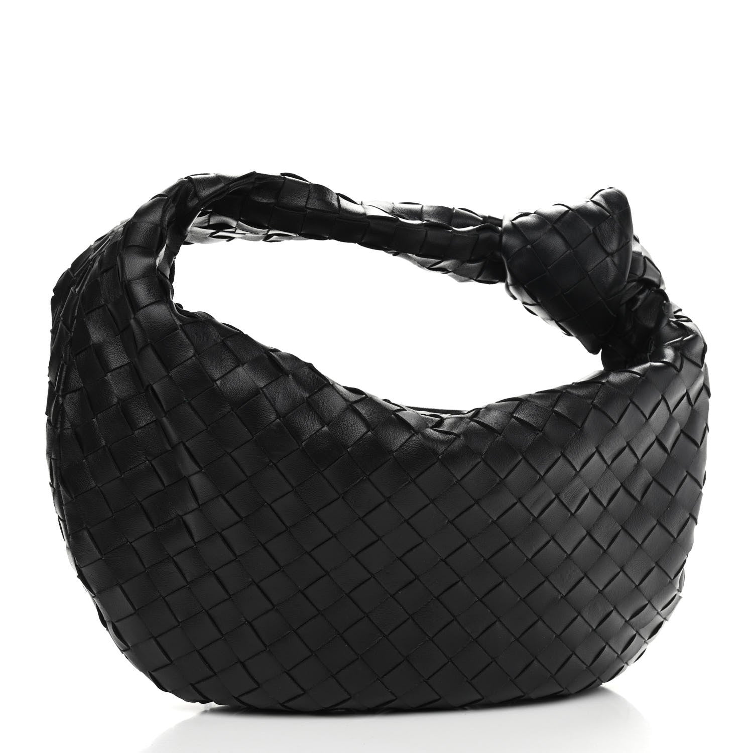 Bottega Veneta Nappa Intrecciato Teen Jodie Hobo Black 3 of 11