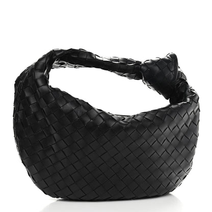 Bottega Veneta Nappa Intrecciato Teen Jodie Hobo Black 3 of 11