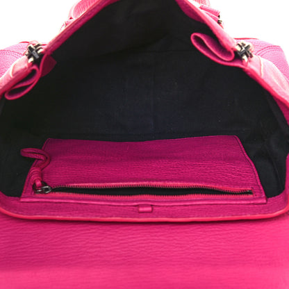 3.1 Phillip Lim Textured Calfskin Medium Pashli Satchel Bright Fuchsia 5 of 12