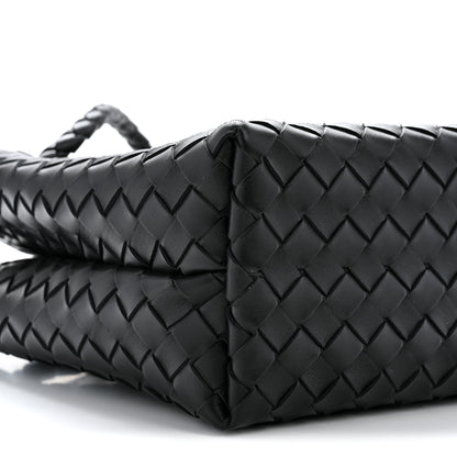 Bottega Veneta Nappa Intrecciato Medium Andiamo Shoulder Bag Black 8 of 9