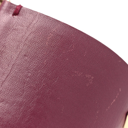Chanel Calfskin CC Wide Cuff M Dark Pink 6 of 6