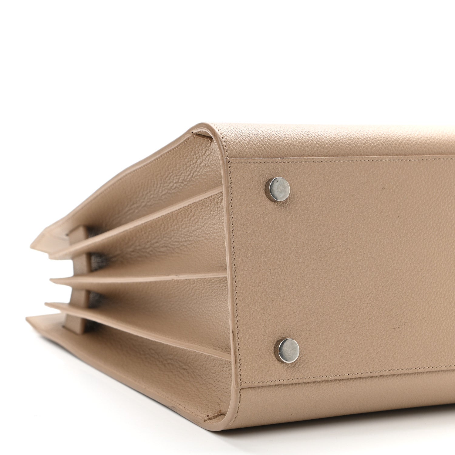 Saint Laurent Grained Calfskin Small Sac De Jour Nude Powder 9 of 13