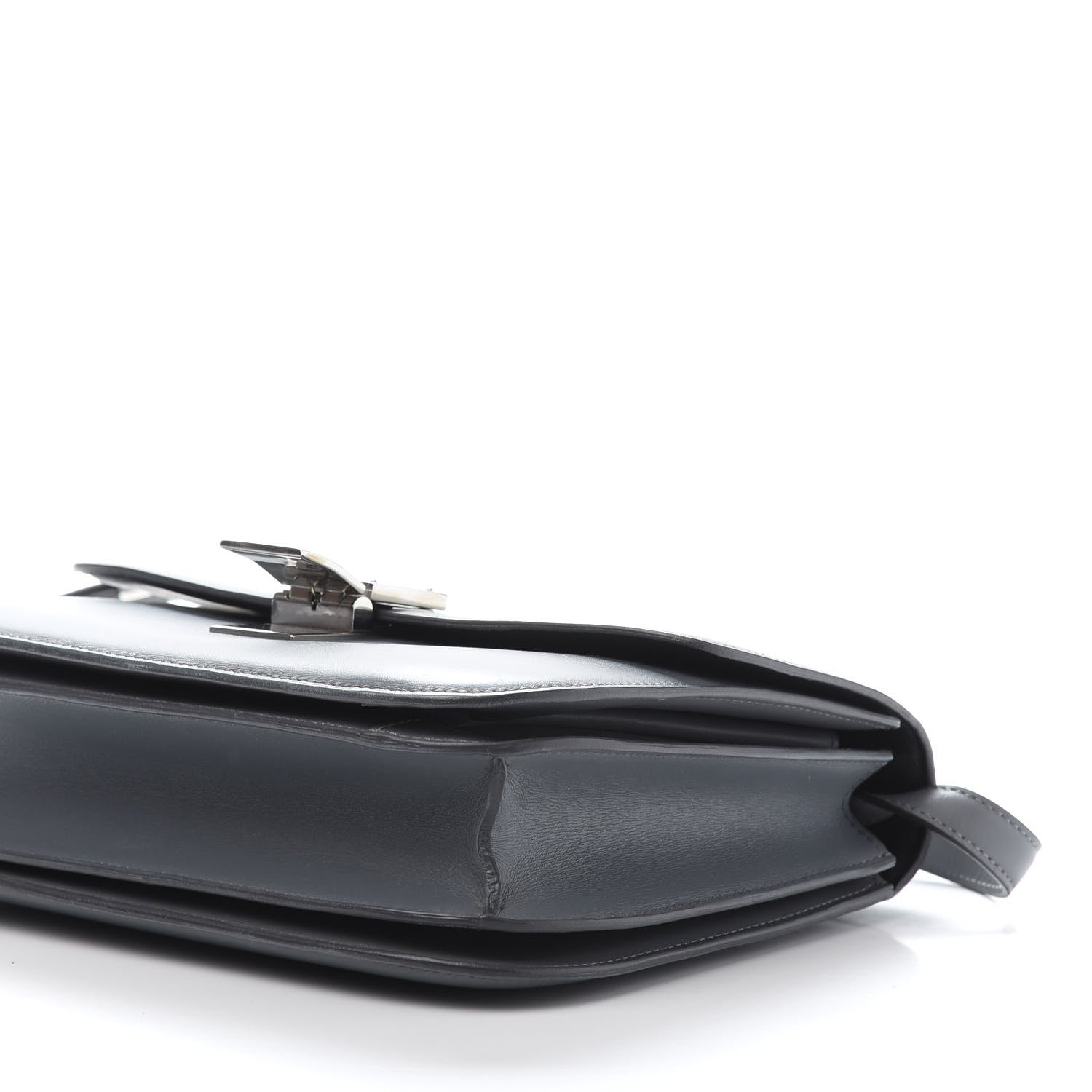 Celine Box Calfskin Medium Classic Box Flap Bag Grey 11 of 13