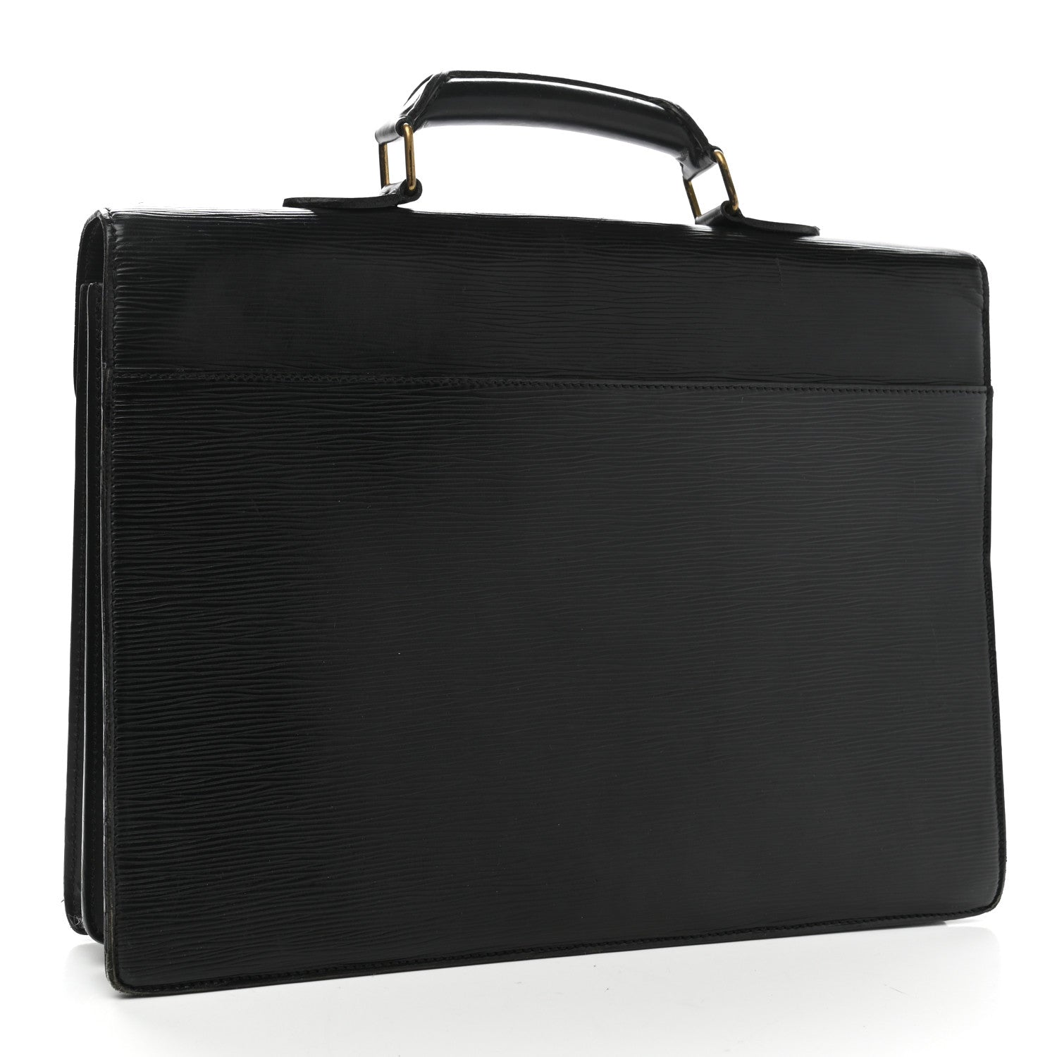 Louis Vuitton Epi Serviette Conseiller Briefcase Black 2 of 12
