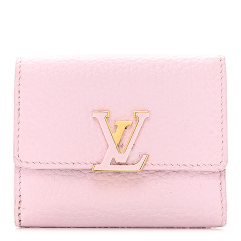 Taurillon Capucines XS Wallet Guimauve