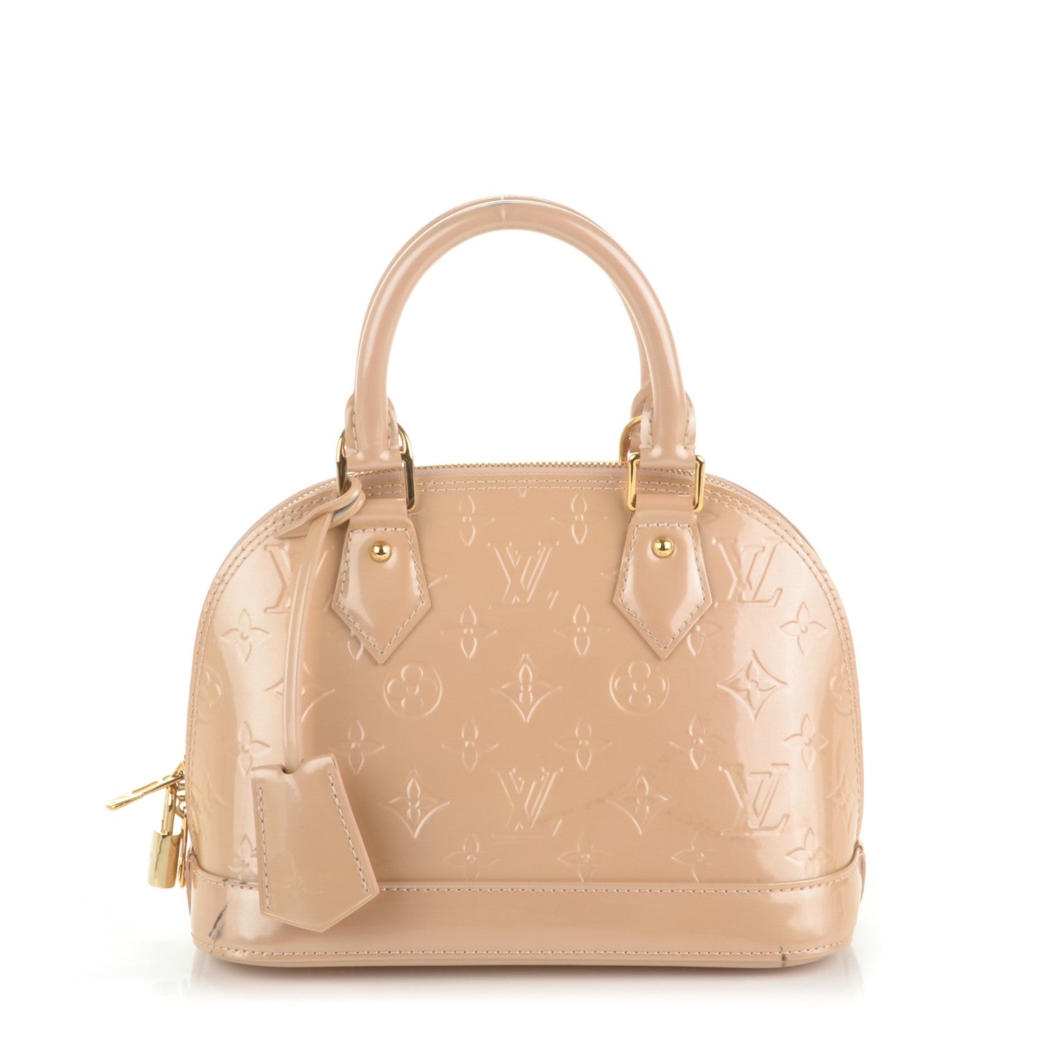 Louis Vuitton Vernis Alma BB Dune 1 of 7