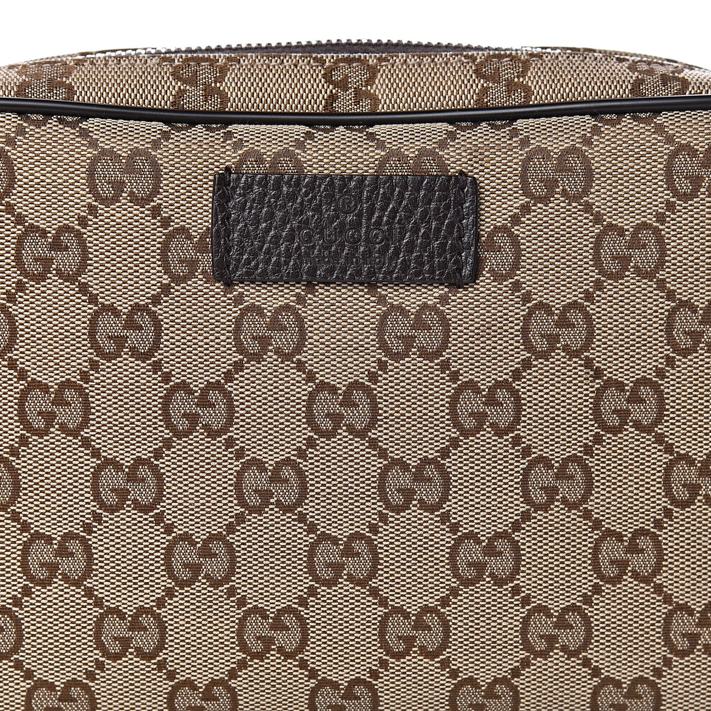 Monogram Belt Bag Dark Brown