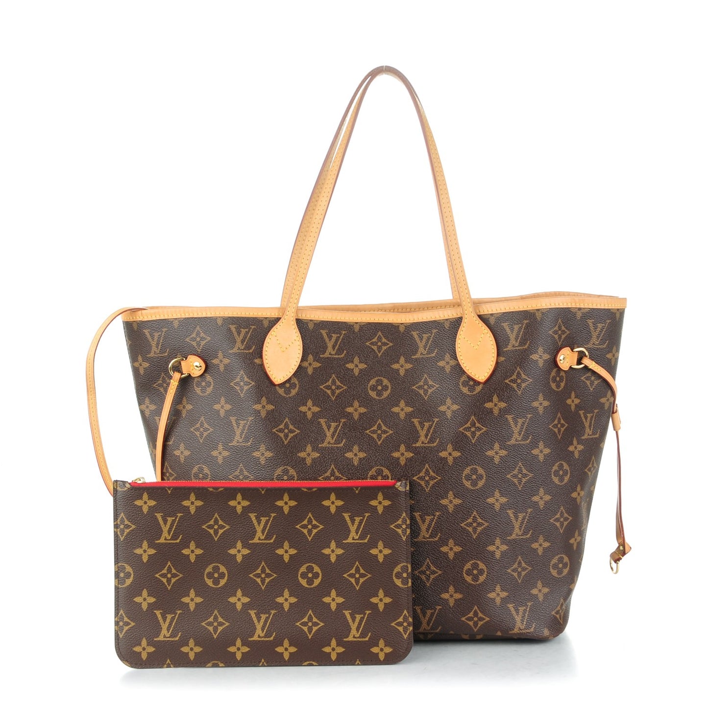 Monogram Neo Neverfull MM Cherry