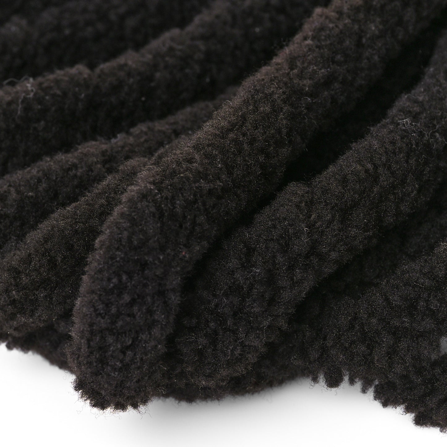 Curly Shearling The Fringe Pouch Shoulder Bag Fondant