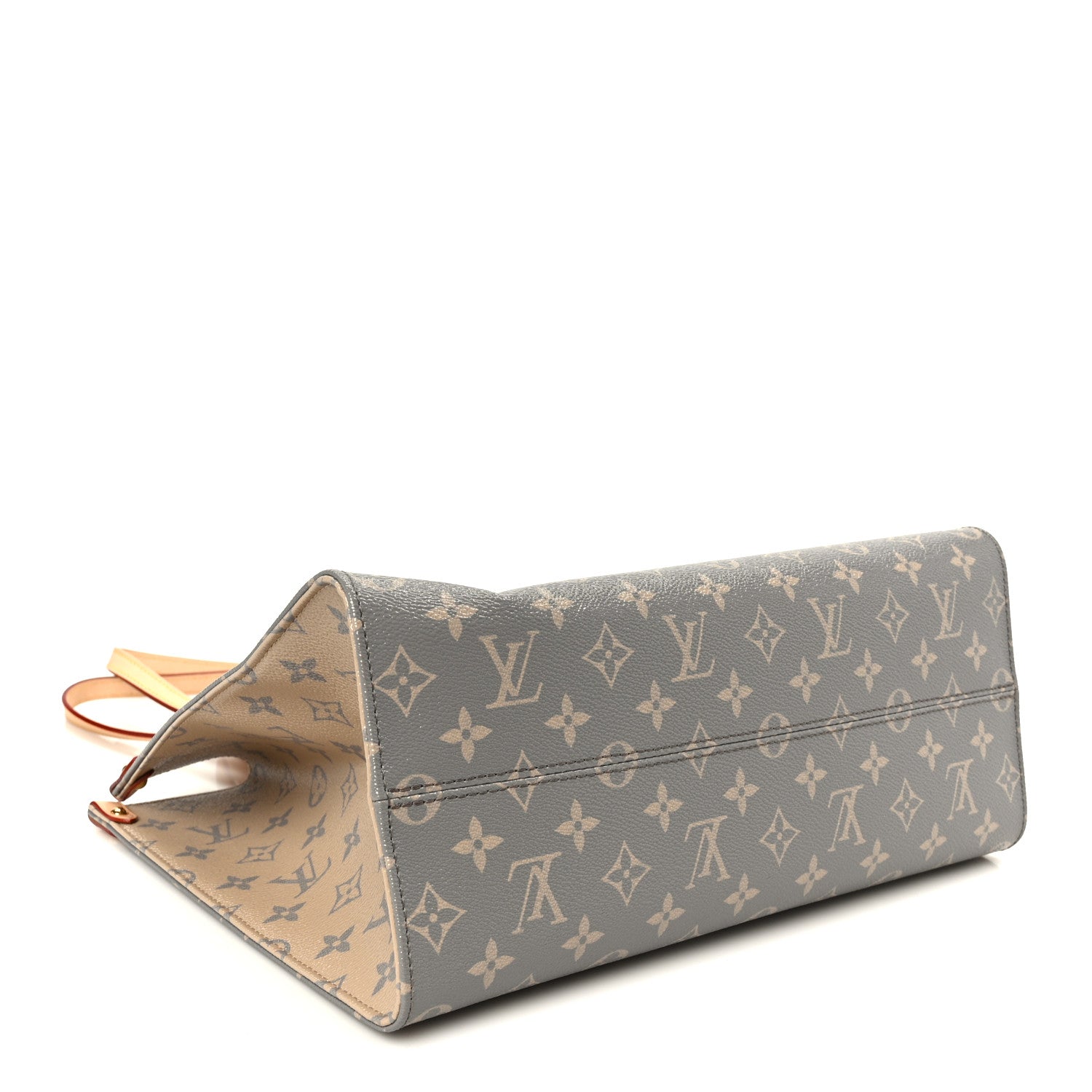 Louis Vuitton Monogram Onthego MM Trianon Gray 4 of 9