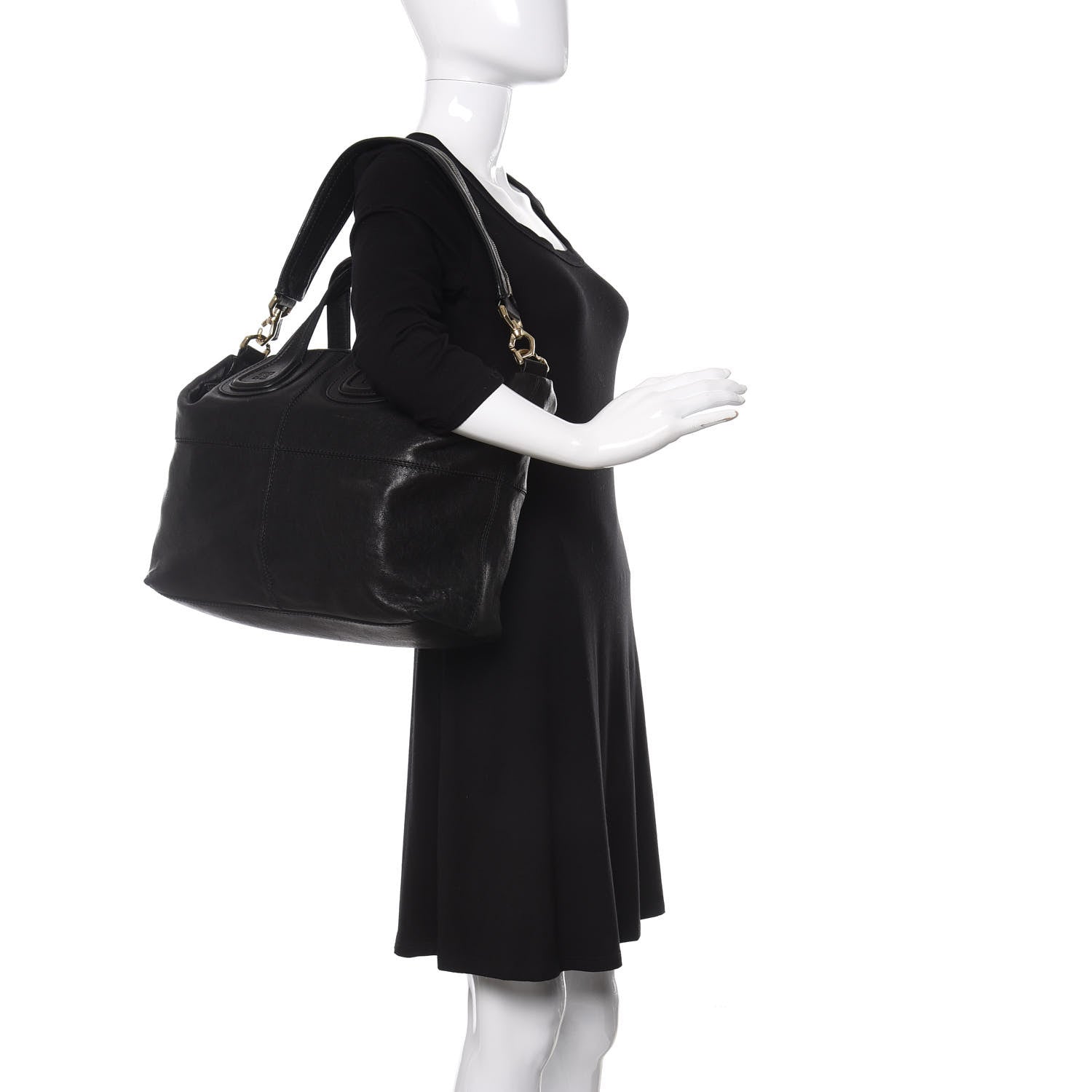 Givenchy Sugar Goatskin Medium Nightingale Black 2 of 9