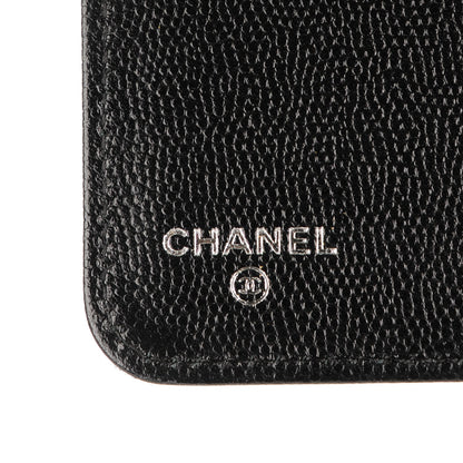Chanel Caviar Sevruga iPad Case Black 6 of 7