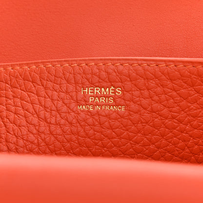 Hermes Taurillon Clemence Halzan 25 Feu 6 of 11