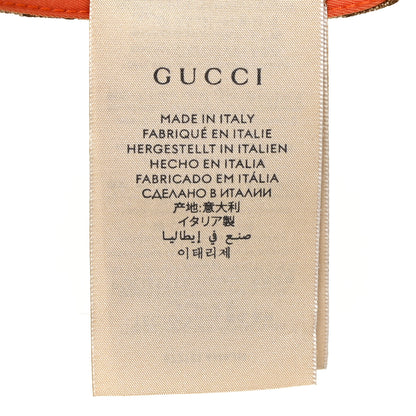 Gucci X NORTH FACE Canvas GG Monogram Reversible Hat S Beige Deep Orange 4 of 9