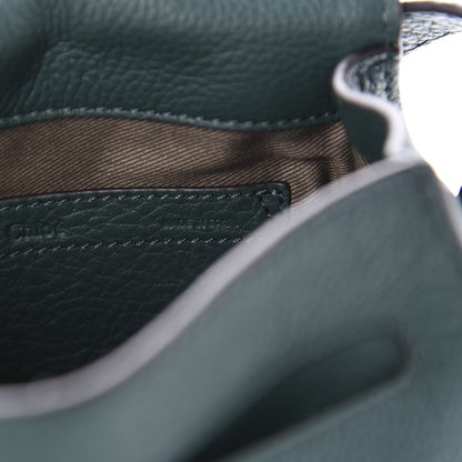 Chloe Calfskin Mini Marcie Round Crossbody Bag Rainforest 8 of 10