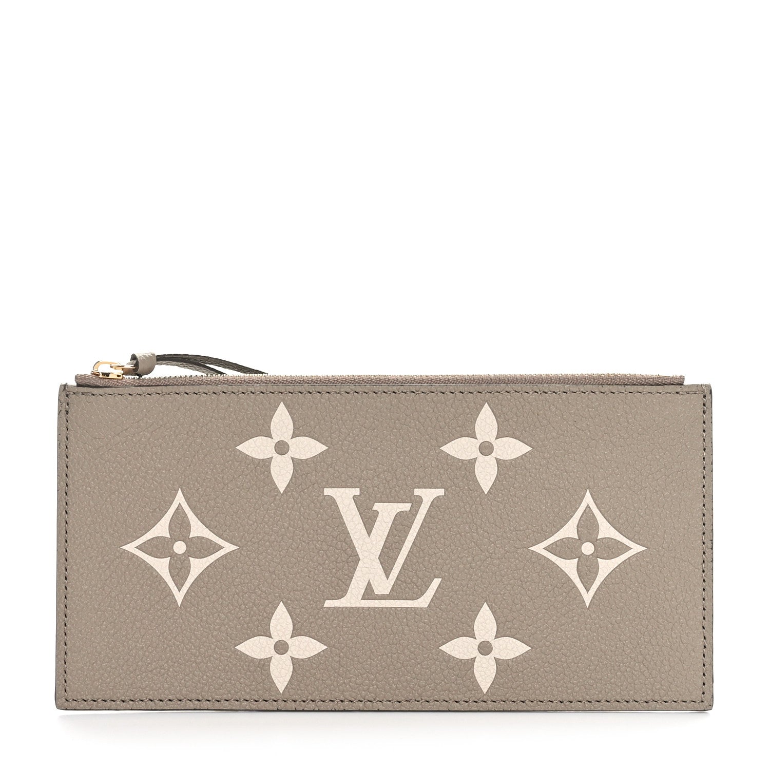Louis Vuitton Empreinte Monogram Giant Pochette Felicie Zippered Insert Tourterelle Creme 1 of 7