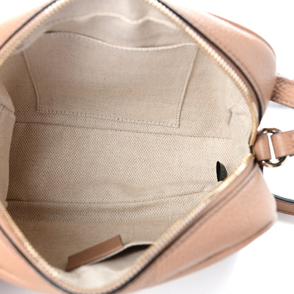 Gucci Pebbled Calfskin Small Soho Disco Bag Rose Beige 5 of 9