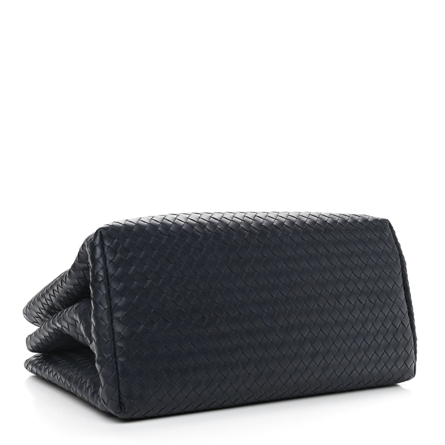 Bottega Veneta Nappa Intrecciato Medium Roma Tote Dark Blue 4 of 10