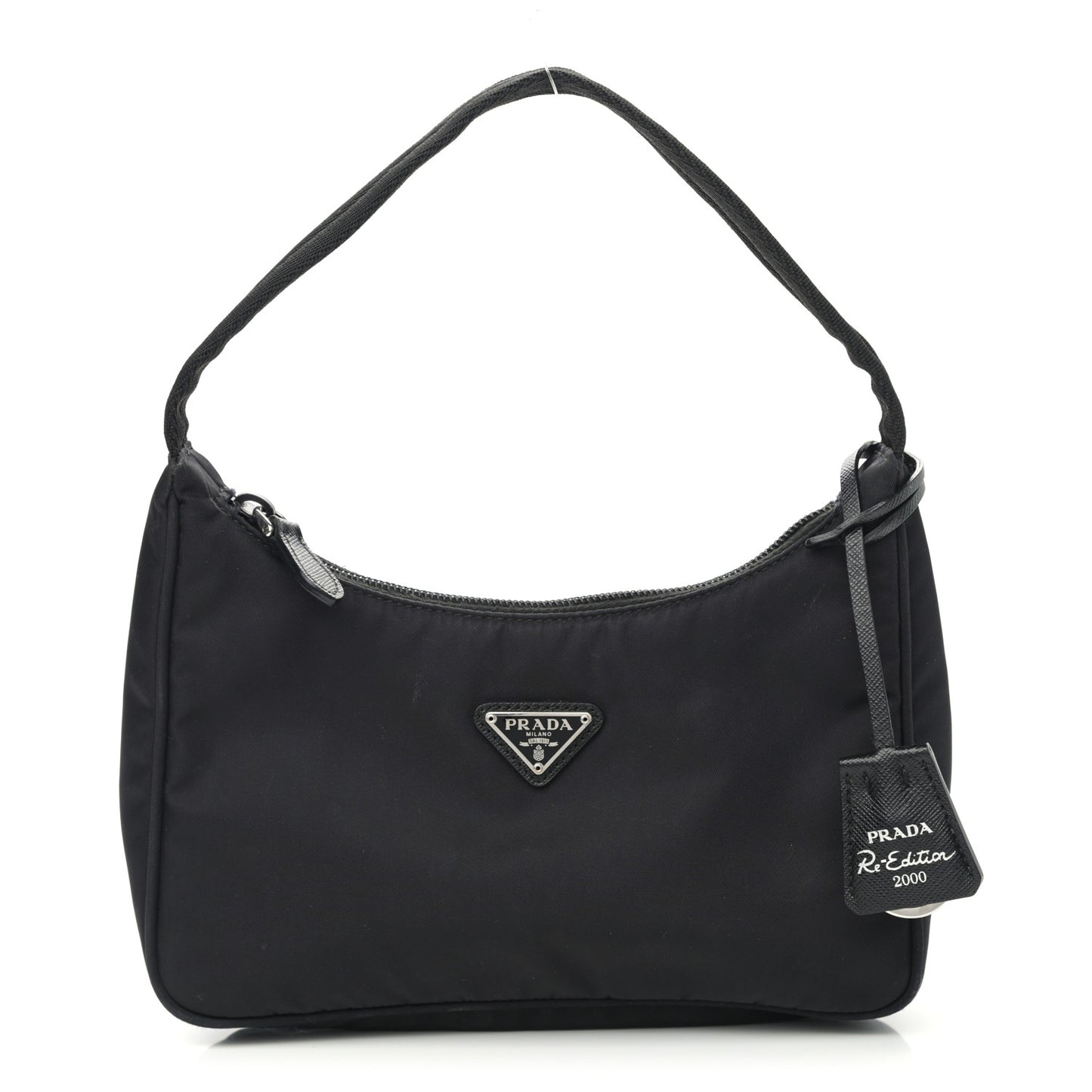 Tessuto Nylon Mini Re-Edition 2000 Bag Black