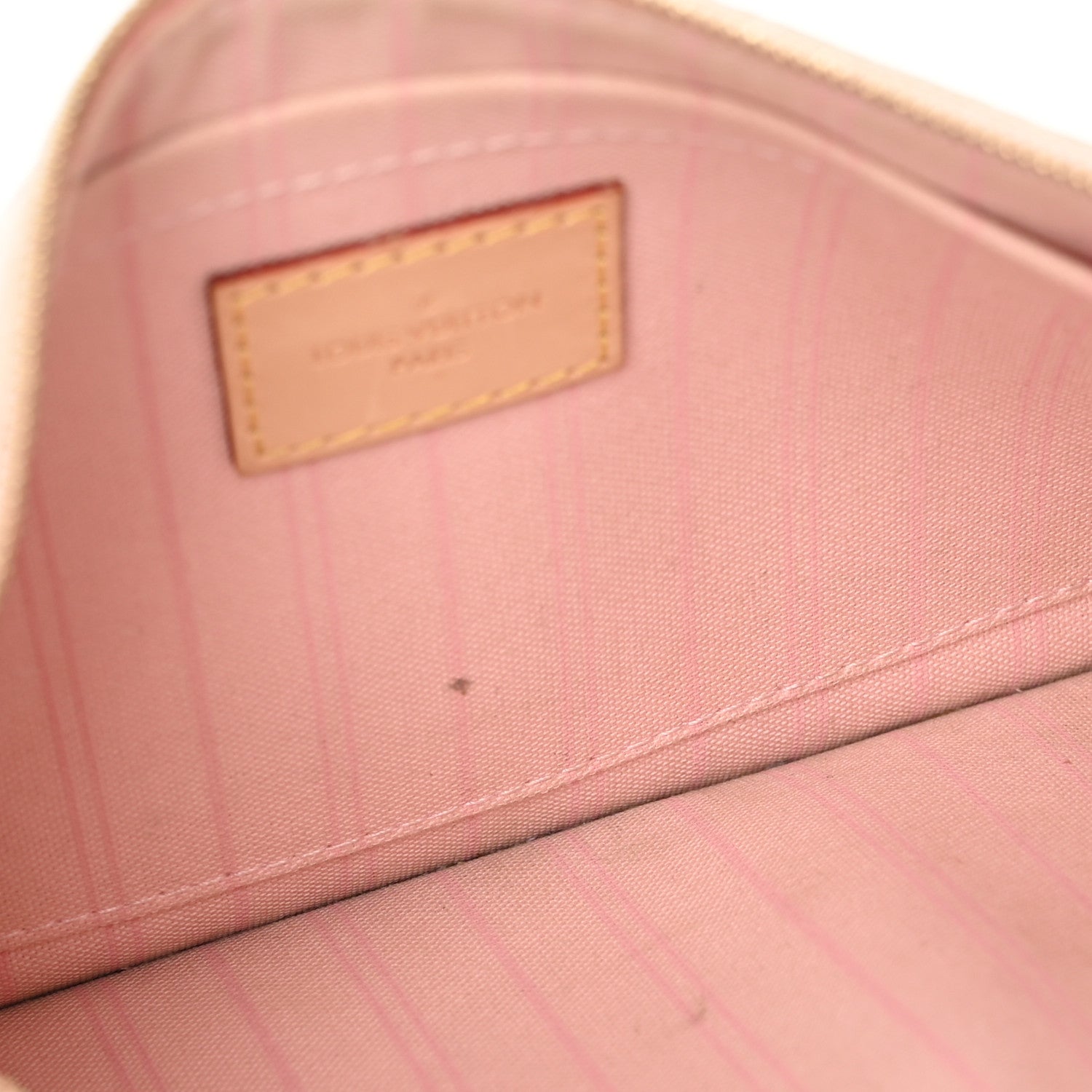 Louis Vuitton Damier Azur Neverfull MM GM Pochette Rose Ballerine 5 of 10