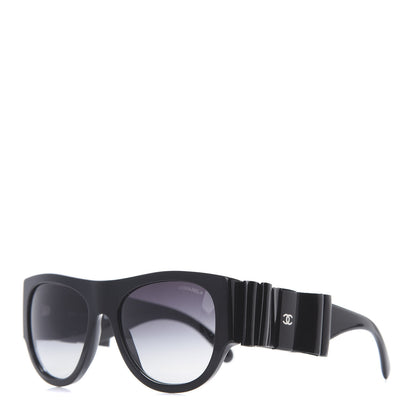 Chanel CC Bow Sunglasses 5276-Q Black 1 of 8