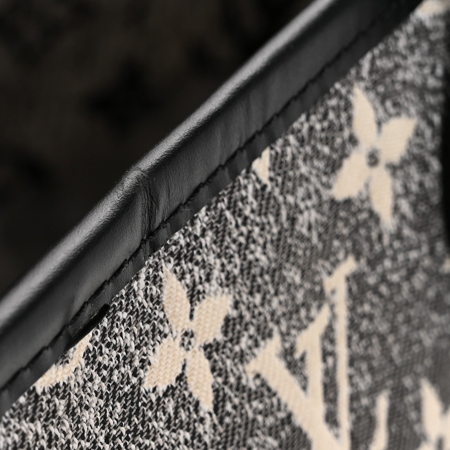 Louis Vuitton Denim Monogram Jacquard Neverfull MM Grey 1767022