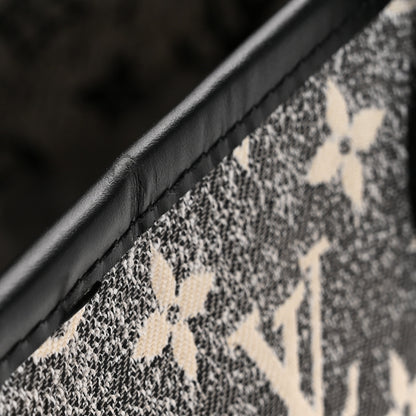 Louis Vuitton Denim Monogram Jacquard Neverfull MM  Grey 12 of 13