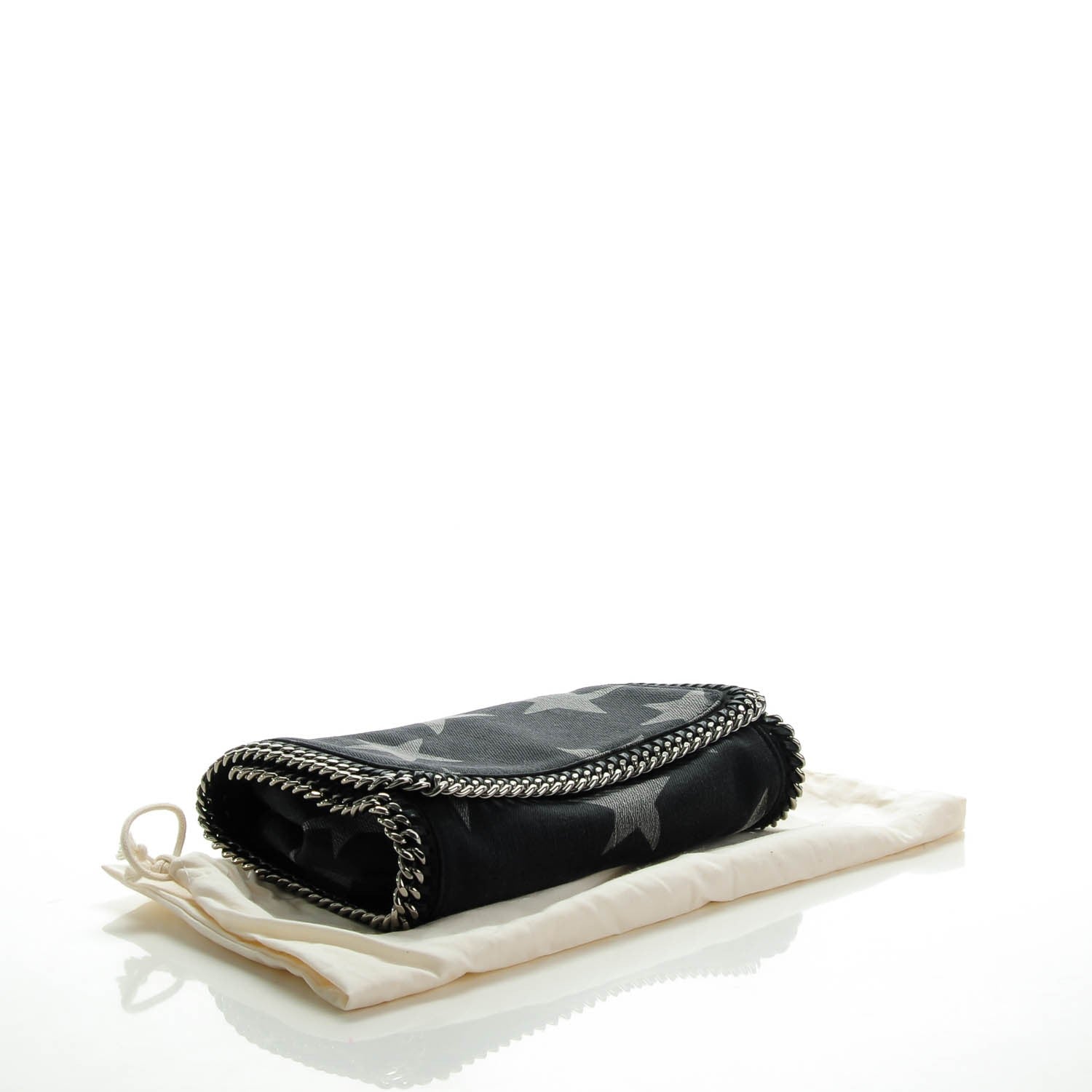 Stella McCartney Denim Star Falabella Mini Tote Black 4 of 8