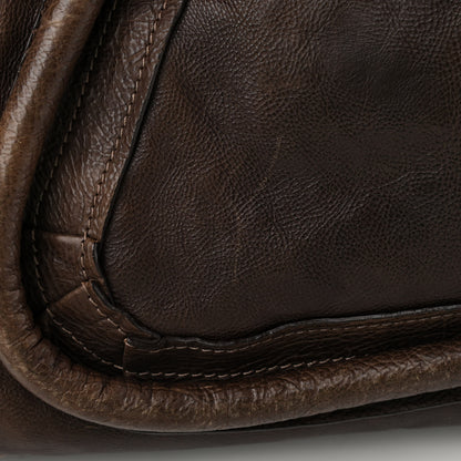 Chloe Calfskin Large Paraty Chocolate 12 of 16